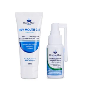 Denta-Med Dry Mouth Gel 65mL & Spray 50mL BUNDLE