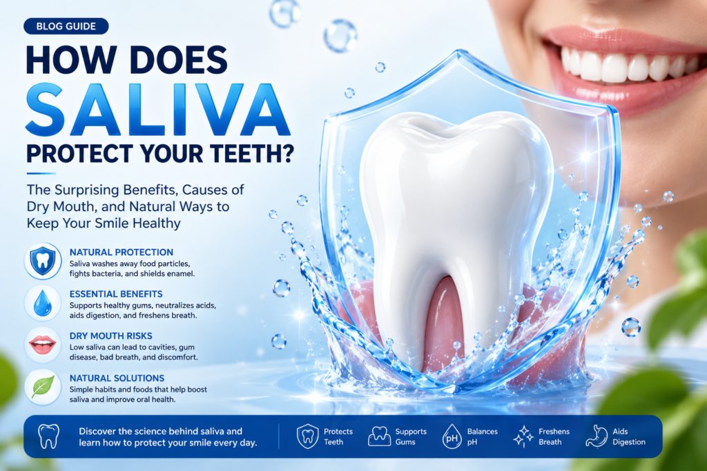 How Does Saliva Protect Your Teeth